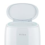 Vliba Diaper Pail (Gray) - Free Bags - Includes up to 6 Months' Supply of Refill Bags (1125 Diaper Count)
