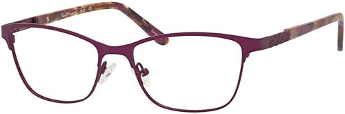 Miniatura 2 de Ernest Hemingway H4822 Designer - Gafas de lectura con montura rectangular para mujer, color morado, 2.047 in