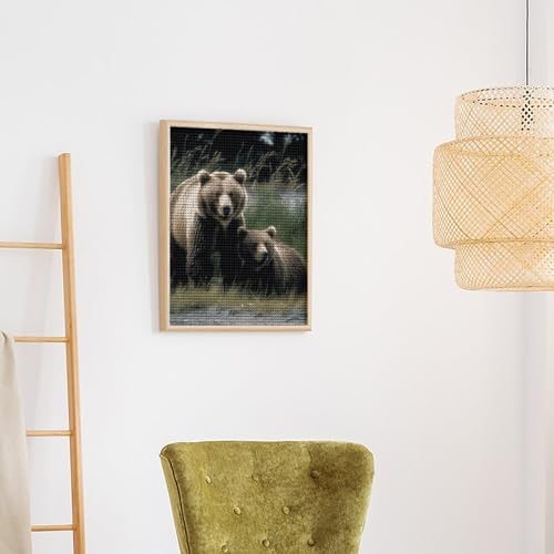 Kit peinture diamant 5D idée cadeau loisirs créatifs adulte et décoration murale maison 40x50