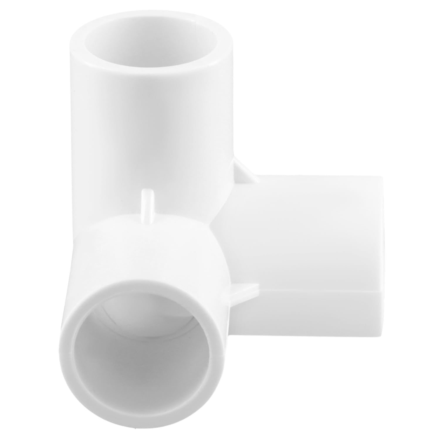 10 Raccordi A T Per Tubo Da 20 Mm In PVC – Connettori Angolari A 3 Vie Per Irrigazione, Mobili E Serre - 2