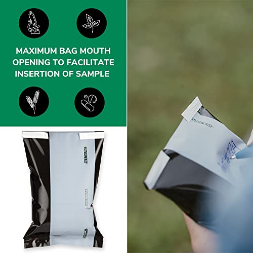 Sterile Sample Bags Sealable For Light Sensitive Samples, Leakproof And Airtight Validated By Quality Control – Labplas Epn-4590-Am500_Fba Twirl’opaque – 15 Oz #TOP3