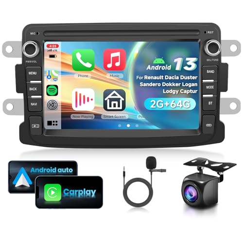 2G&64G 7' Autoradio Für Renault Dacia Duster Sandero Dokker Logan Lodgy Captur