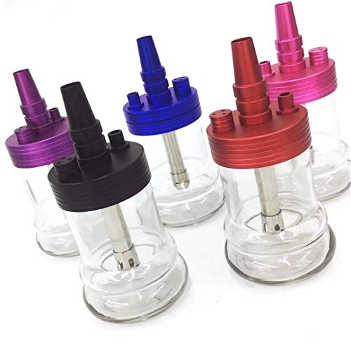 Hookah Set - Tragbare Glaspfeife - Shisha mit Aufbewahrungstasche – Bild 4