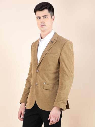 Image of Cantabil Blazer for Men l Premium Casual Blazer Slim Fit Notched Collar Polyester Fabric Solid Pattern