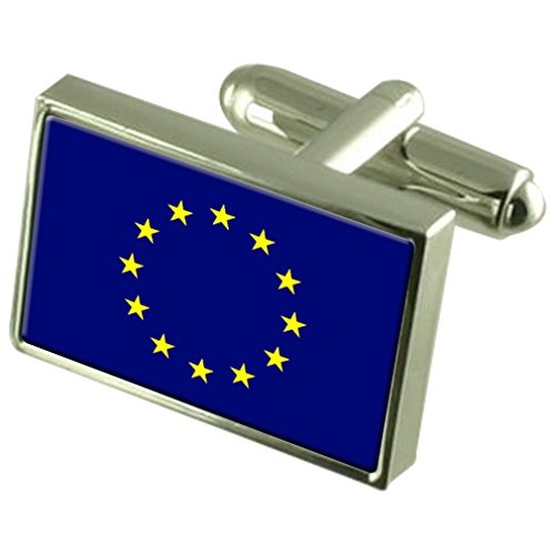 Gemelos Unión Europea de bandera: evita camisas desalineadas con bolsa