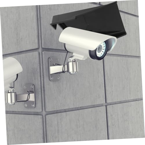 Protección sol cámara seguridad exterior Lurrose para evitar lentes borrosas 5