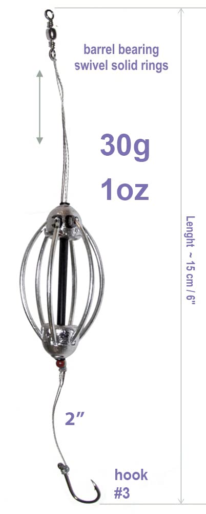 Appâts Pêche Carpe KTGCOZS - Lot De 3, Plomb Et ABS