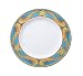 Versace, Les Trésors della Mer, Piatto Piano 28x28x2.5 cm Blu