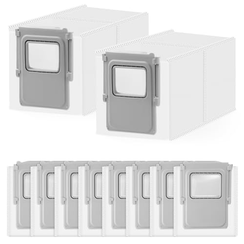 10 bolsas para aspiradora DJI Romo A/Romo S/Romo P, 3 L, gran capacidad, no tejidas, piezas de repuesto