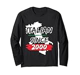 Diseño de mapa de Italia, gran regalo de cumpleaños para personas nacidas en Italia y ciudadanos italianos. Regalo para mamá italiana, padre italiano, hijo, hija, tío y turistas de Europa y Reino Unido.