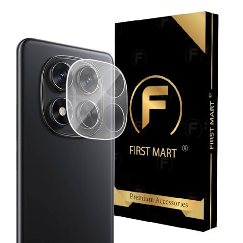 Image of FIRST MART Premium Camera Lens Protection Compatible with Redmi Note 14 Pro With Edge-To-Edge Protector Coverage | Transparent, Pack of 1