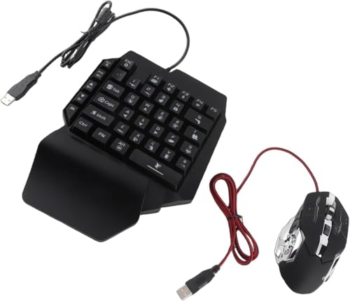 Clavier de jeu à moitié main rétroéclairé DEL et design compact