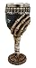 Atlantic Collectibles Graveyard Ossuary Skeletal Hand Grasping 6oz Wine Chalice Goblet