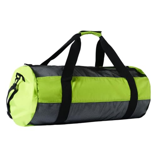 Lljsszr Scuba Diving Duffel Bag Waterproof Equipment Organizer Lightweight Practical Large Capacity with Handle Nylon Construction Suitable F, Green