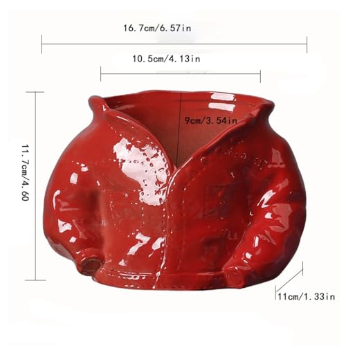 Pots de fleurs en céramique durables et décorations intérieures TUSUOD - 3
