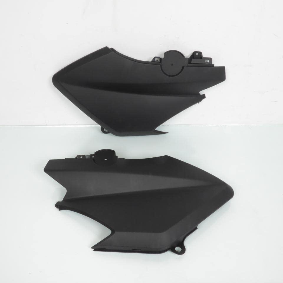 Kit carénage P2R compatible avec Scooter Yamaha 125 X-Max 2014 à 2017 10 pieces noir mat