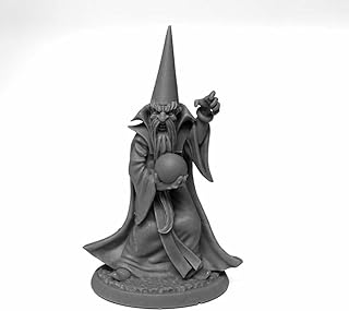 Oman Ruul Wizard Miniature 25mm Heroic Scale Figure 3D Printed Dungeon Dwellers Reaper Miniatures