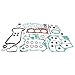 Vertex Gasket Set With Os (611216) for Sea-Doo 900 ACE SPARK 2014 2015 2016 2017 2018, 900 ACE SPARK HO 2018, 900 ACE SPARK TRIXX 2018, 900 GTI/GTR/GTS ACE 2017, GTI 90 ACE 2018, GTS 90 ACE 2018