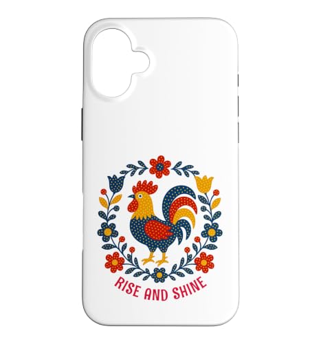 Backyard Chicken Rise and Shine ���|�i �X�}�z�P�[�X iPhone 16 Plus �p
