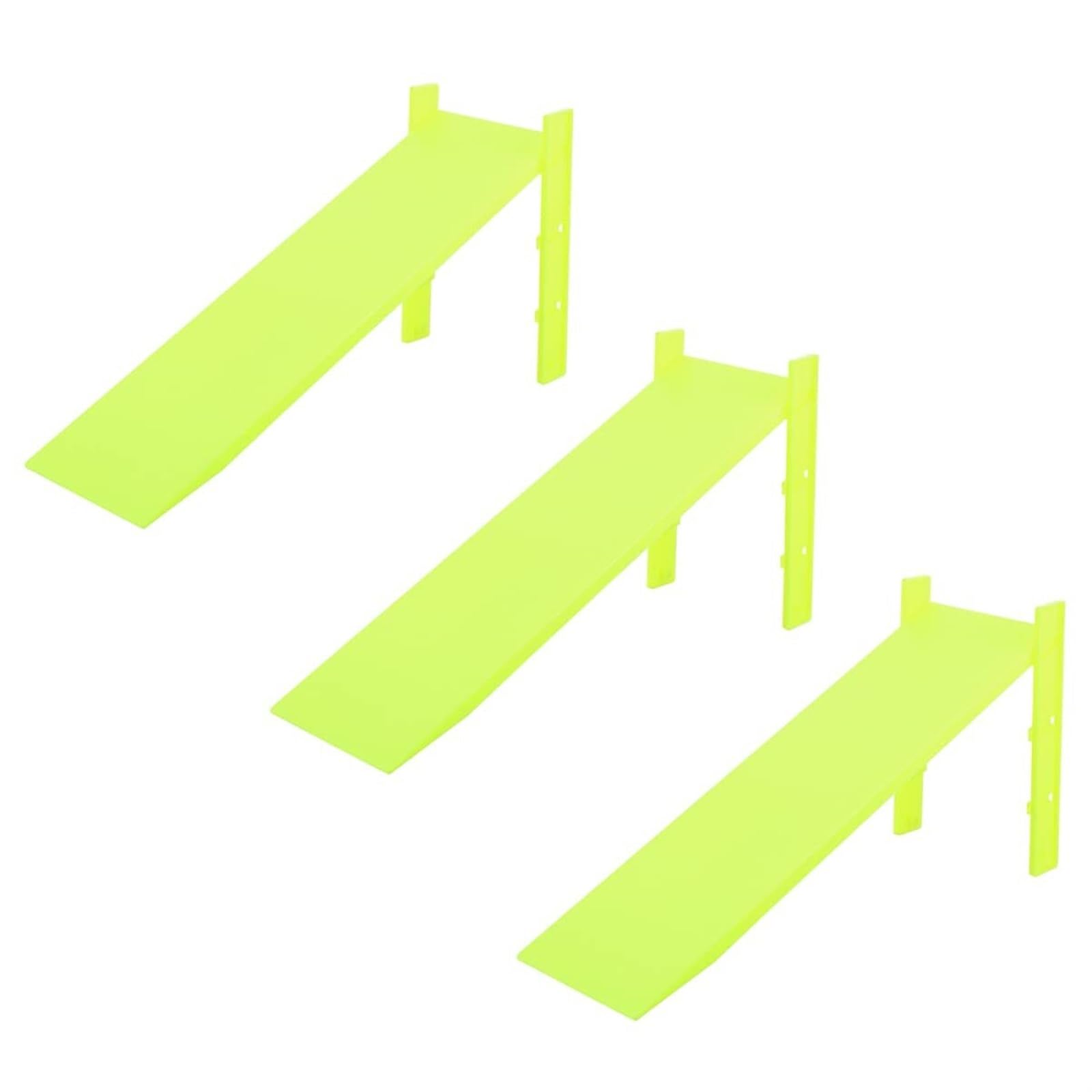 GeRRiT 3pcs Physical Experiment Equipment Plastic School Physics Teaching DIY Tools Mechanics Trolley Slopes Scientific Inclined Plane DIY Kits Basic Circuit Physics Experiment Tool