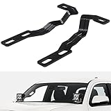 Nilight Ditch Light Brackets Auxiliary Offroad Work LED Pod A-Pillar Hood Mounts for 3rd Gen Tacoma 2016 2017 2018 2019 2020 2021