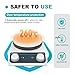 Laboratory Hot Plate Magnetic Stirrer with Heating Magnetic Stirrer Hotplate Mixer 200-1500rpm,3L