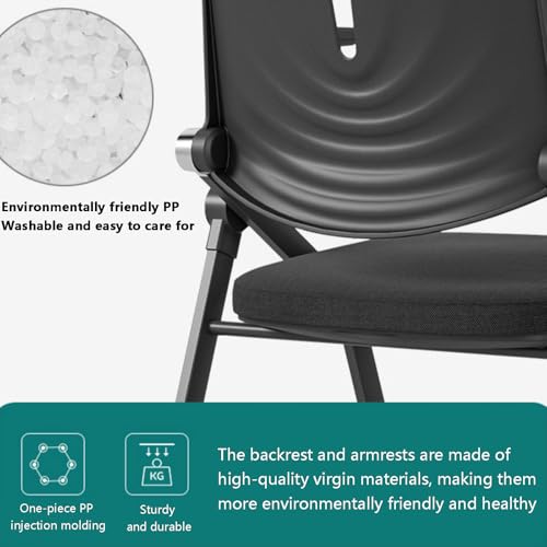 Chaise de salle de conférence pliante robuste capacité 150 kg - 5