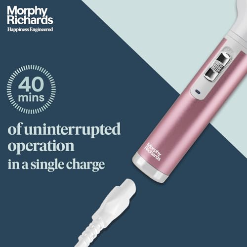 Image of Morphy Richards iDazzle 5-in-1 Female Grooming Kit | All-in-one female body trimmer | No Nicks & Cuts | Full body, Bikini, Face, Underarms & Eyebrow | Hair Removal | 40 minutes power backup | Detachable and washable blades | Suitable for sensitive skin types | Painless | Pink