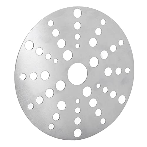 Aoaoy Wärmediffusor, Edelstahl -Induktions -Kochfeld -Konverterscheiben für Gasherd, Glasherd, Magnetisches Kochgeschirr (Durchmesser 18 cm/7,1in)