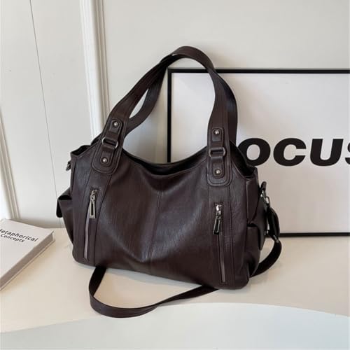 Stylish Women's Crossbody Bag Soft PU Leather Shoulder Bag Spacious Handbag for Shopping Commuting and Casual Travel4
