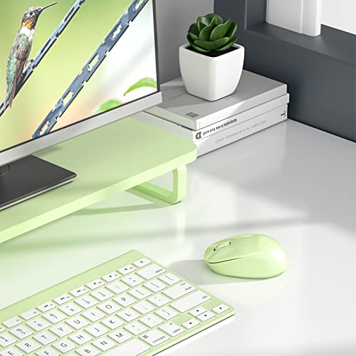 Trueque Wireless Mouse E702 2.4Ghz Portable Computer Mouse With Usb Receiver, Comfortable Silent Mice For Laptop, Chromebook, Pc, Notebook, Desktop, Windows, Mac (Green) #TOP2