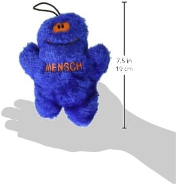 Miniatura 2 de Copa Judaica chewish Treat Mensch Chirriador Felpa Perro Juguete 5por 152cm color azul