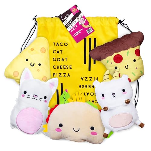 Taco Cat Goat Cheese Pizza Wildly Entertaining Plush Mittens Set ...