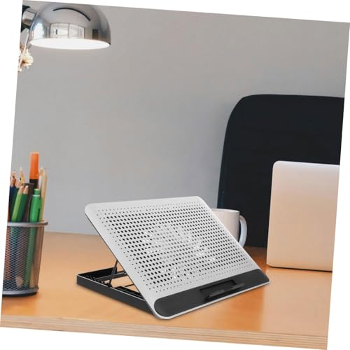 Base refrigerante para laptop aluminio con ventilador miniatura 6