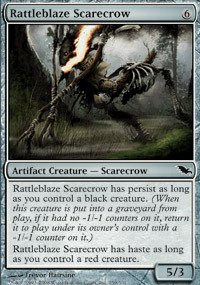 Magic The Gathering - Rattleblaze Scarecrow - Shadowmoor