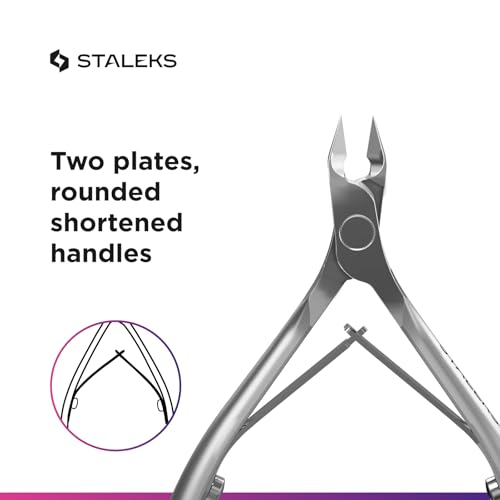 STALEKS PRO Profesyonel Serisi Manikür Pense Akıllı 31 7mm Manikür Pedikür Araçları Salon Ev Kullanımı AB'de Yapılan (NS-31-7)