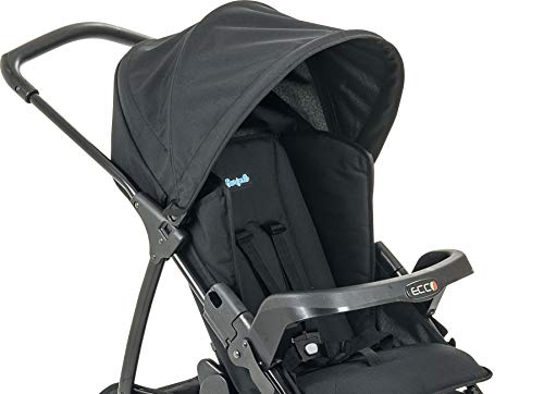 Carrinho de Bebê Ecco, Burigotto, Preto