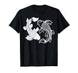 Yin And Yang Japanese Koi Fish T-Shirt