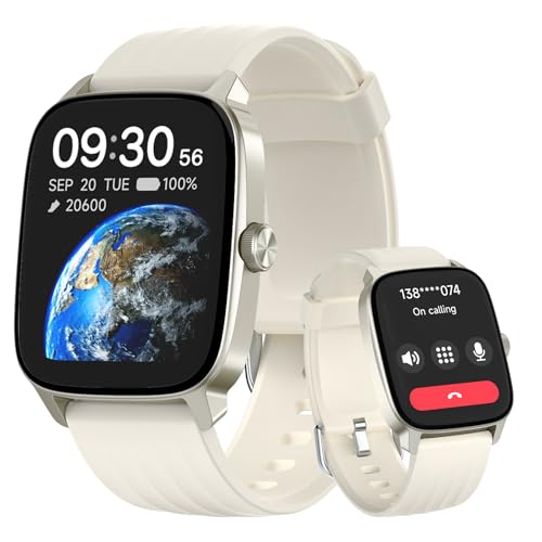 Imzuc Smart Watch with Pedometer, Heart Rate, SpO2, Calls