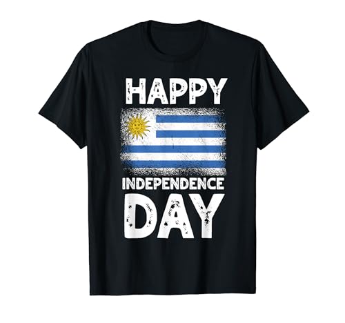 Feliz Día de la Independencia Bandera Uruguay Cultura Uruguaya Amante Camiseta