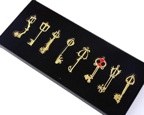 Modista Kingdom Keys He arts�L�[�u���[�h�y���_���g�l�b�N���X�Z�b�g �R�X�v���A�N�Z�T���[, �S�[���h 8��, Medium