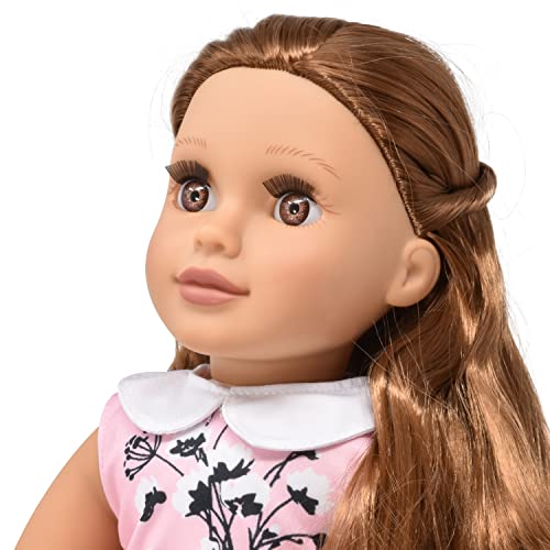 Gift Boutique 18 Inch Girl Doll, Poseable Fashion Doll With Fine Hair For Styling, Clothes, Shoes, Purse And Accessories, Princess Doll For Girls And Kids #TOP1