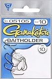 Gamakatsu 5105 Baitholder Hks Loose, 10-Pack, Sz10 Brnz