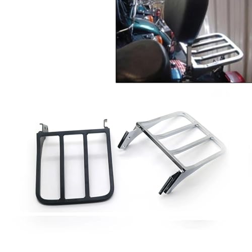 Moto siège dossier coussin pour Softail Dyna Sportster 1200 avec support