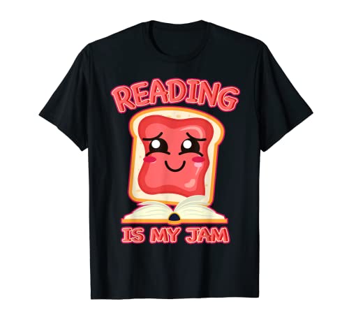 Love Reading Is My Jam Funny J'adore lire des livres T-Shirt