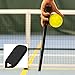 PEUTIER 3pcs Pickleball Paddle Edge Guard Tape, Pickleball Protective Tape Head Edge Guard Racket Grip Wrap Pickleball Overgrip for Paddle Protection (Black)