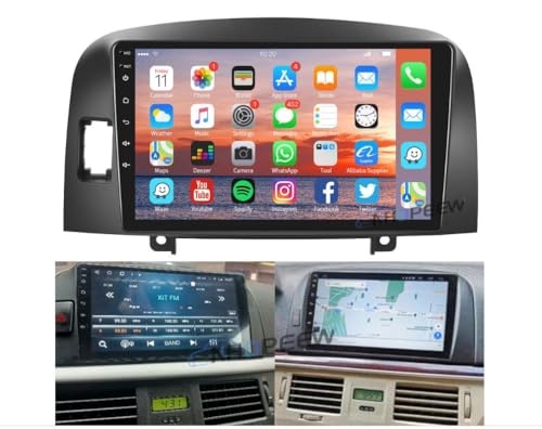 Surakey 9 inch TouchScreen Android 13 Car Stereo Fit for Hyundai Sonata NF 2004-2008 Upgrade Replacement Radio with Carplay Android Auto Car Audio Multimedia Player 2+32GB Head Unit FM Radio Bluetooth