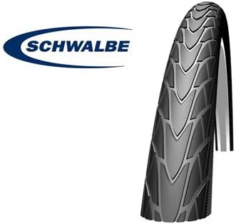 Amazon Schwalbe シュワルベ マラソン レーサー 1 50 タイヤリフレクター付 ワイヤービート小径車タイヤ ブラック シュワルベ Schwalbe タイヤ