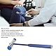 Fyearfly Neurologischer Reflexhammer, Tromner Reflexhammer aus Aluminiumlegierung,Neurologischer Reflexdiagnosehammer mit Humanisiertem Griff für Reflextests (Blau)