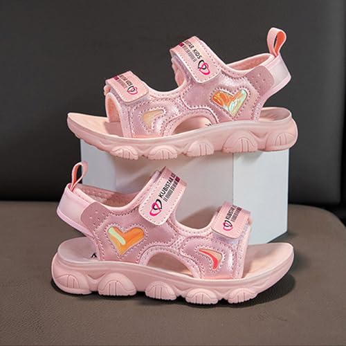 IWIHMIV Girls Sandals Sandals for Kids Kids Cute Comfortable Thick Soled Light-Weight Adjustable Straps Summer Sandals2